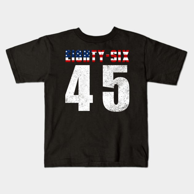 Eighty-six 45 Tshirt Kids T-Shirt by CMDesign